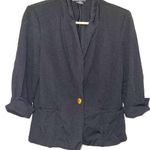 🪩4/$20!! New York Clothing Company Women’s Black Blazer Suit Jacket Large Photo 0