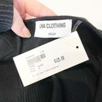 LNA Evereve  Millie Cap Sleeve Sweetheart Neck Sweater Top Black Medium Photo 3