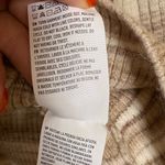 American Eagle  Brown Ombre Ribbed Wrap Knit Top Soft Girl Cozy Minimalist L Photo 6