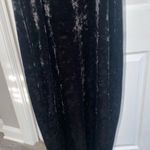 Revamped Black Womens Bodycon Velvet Dress Photo 4