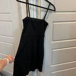 Showpo Island Babe Mini Dress - Strappy Bodycon Dress in Black Photo 3