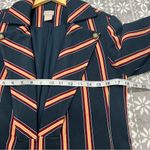 New  Striped Twill Ponte Blazer‎ Size 4 Chico's Size 0 Photo 13