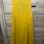 International concepts INC Yellow Ruffle Dress Photo 1