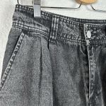 Who What Wear Women's Cropped Black Jeans High Rise Slash Pocket Pleated Size 6 Photo 2