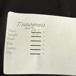 ZARA Ribbed One Shoulder Bodycon Midi Dress Stretch Slimming Small Black #3675 Photo 8