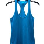 Lululemon Womens Racerback Tank Top Turquoise Blue Photo 3