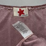 Blue Leopard Size 1X Pink Long Sleeve Tie Front Velvet Cardigan Shrug Photo 4