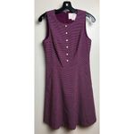 Gal Meets Glam Collection Meg Mini Dot Sleeveless Fit & Flare Dress Sz. 4 Photo 2