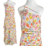 For Love & Lemons  Desmona Floral Midi Dress Size Medium NWT Dainty Coquette Photo 1