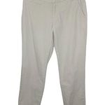 Patagonia stretch all wear organic cotton blend cream khaki cropped pants sz 0 Photo 0