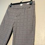 Gap  Gray Signature Skinny Ankle Pants Checkered Red and Black SZ 6 High-Rise Photo 5