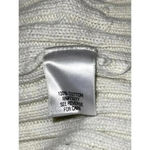 Sonoma  Vintage pullover SWEATER Cable Knit buttons Ivory Cream Size XLarge Photo 3