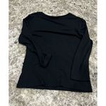 Lauren Ralph Lauren Top Womens M‎ Medium Black V Photo 4