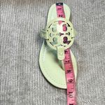 Tory Burch miller naplak leather clr meadow mist/400. size6 Photo 9