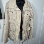 st. john's bay  Tan Woman’s Zip Front Jacket  Size XL EUC Photo 1