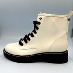 Madden NYC Moto Lace Up Nappa Booties Photo 5