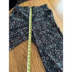 Max Studio  Wide Leg Pull On Pants Cropped Size S Women’s Floral Print Multicolor Photo 7