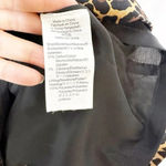 J.Crew Size 2 Sleeveless Sheath Dress Leopard Bi-Stretch Cotton Photo 3