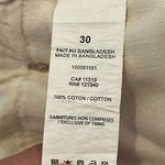 Dynamite  DENIM Women's High Waist Khaki Shorts Size 30 Photo 3