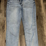Tinseltown  Light Blue Buttonfly Ankle Jeans Photo 0