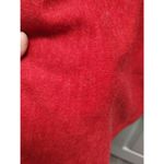 Reborn Women's Size Medium Red Butterfly 3/4 Sleeves Acrylic Sweater Dress Photo 4