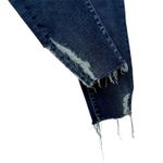 American Eagle Super Hi-Rise Jegging 6 SHORT Distressed Dark Wash Photo 3