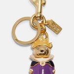 Coach NWT Disney X Evil Queen Bear Bag Charm Photo 0
