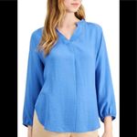 Alfani cobalt blue top. NWT Photo 7