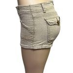Lei Linen Blend Ashley Low Rise 6 Pocket Cuffed Tan Khaki Shorts Juniors 5 Size undefined Photo 3