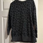 Old Navy Black leopard sweatshirt Small Photo 1