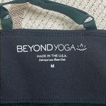 Beyond Yoga  VIP Long Line Bra forest green velvet crisscross bra, size medium Photo 9