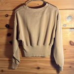 American Eagle Women’s long sleeve fitted ribbed bottom Photo 2