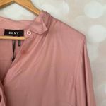 DKNY  Pink Button Down Blouse Photo 1
