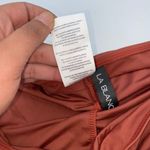 La Blanca NWT Cinnamon Mauve Brown Island Goddess Shirred Hipster Bottom Size 14 Photo 5