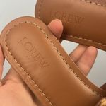 J.Crew  dyed calf hair animal print leopard women’s slide sandals size 6 Photo 2