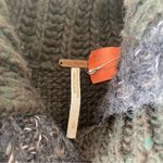 Free People Vintage Y2K Chunky Knot Sweater Oversized Collar cardigan Photo 1