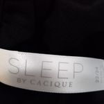 Cacique Sleep  22/24 Chemise Multi on  Black Lounge Dress Plus Photo 5