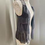 julie's closet Julie’s Closet Sleeveless Cardigan in Grey Size‎ S Photo 1