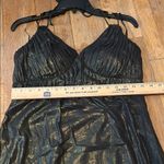 Elegant Black and Gold Dress‎ size 12 Photo 5