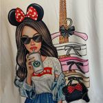 I love coffee Mini mouse Ears Fits SM New White Size undefined Photo 2