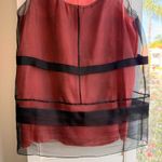 Vera Wang Lavender Label 100% Silk Double Layer Tank in Pink & Black size Small Photo 10