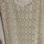 Forever 21 Cream Lace Cover Up Photo 2
