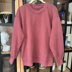 Lululemon  crewneck Perfectly Oversized Brier Rose brick rust sweatshirt top Photo 5