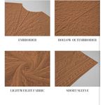 NEW Swimwear Cover Up Robe Beach Bikini Kimono Lace One Size Brown Size undefined Photo 5