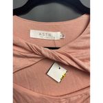 ASTR The Label Pink Short Sleeve Cut Photo 1