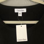 Calvin Klein NEW Black/White Poncho Sweater Shawl - Small/Medium - Retail $109 Photo 5