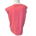 J.Crew  Sleeveless Top Tank Pink Salmon Loose Fit Size Medium NWT Summer Boxy Photo 1