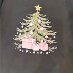 Black Christmas Tree Sweatshirt L Size L Photo 2