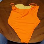 Relleciga  Orange One Piece Swimsuit Photo 2