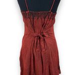 Vintage Step In Style Red & Black Embroidered Dress Size XS Photo 12
